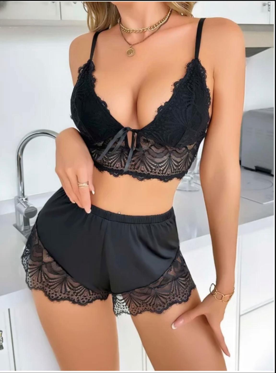 Şortlu Sütyen Takım